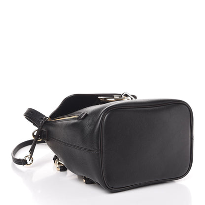 Chloe Suede Calfskin Small Faye Backpack Black 4 of 6