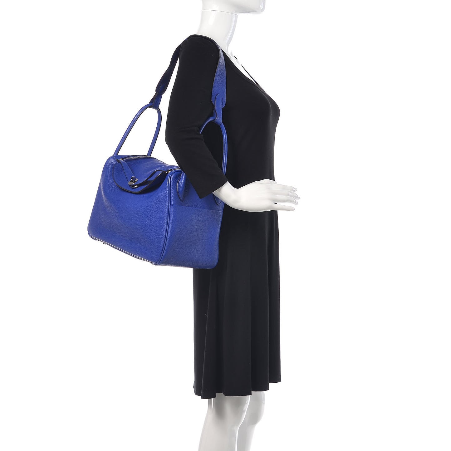 Taurillon Clemence Lindy 34 Bleu Electrique