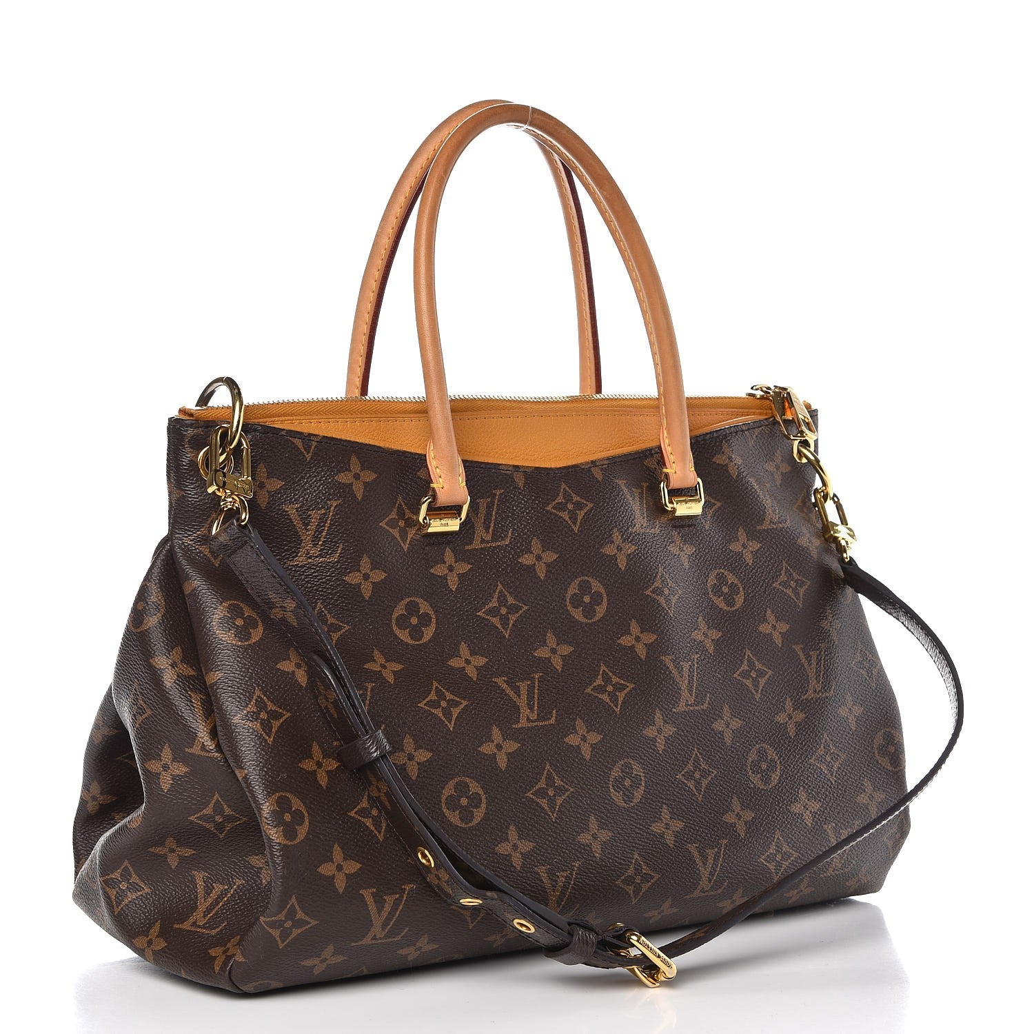 Louis Vuitton Monogram Pallas Safran 3 of 10