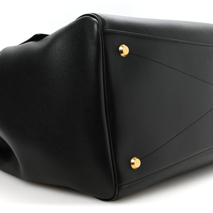 Balenciaga Smooth Calfskin XL Bel Air Carry All Bag Black 8 of 9