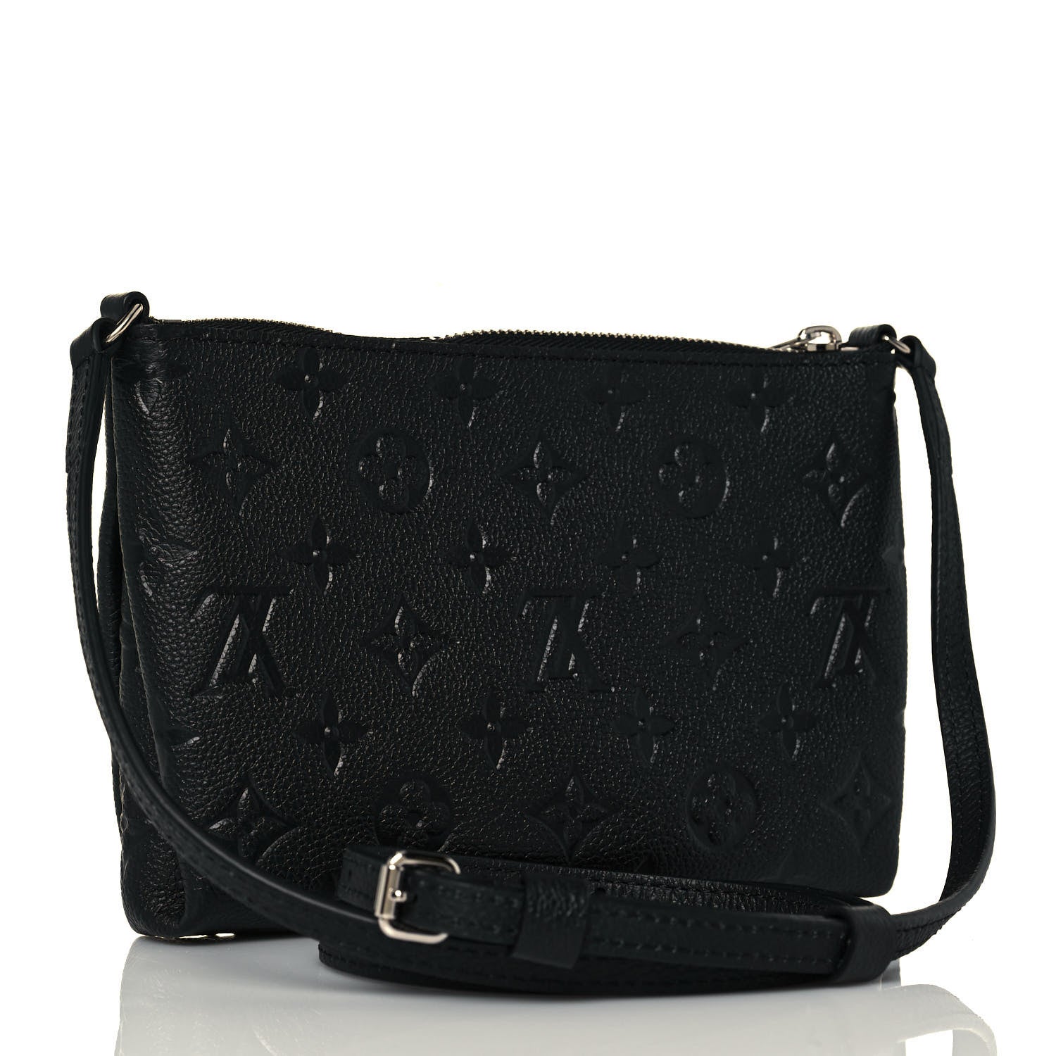 Louis Vuitton Empreinte Pallas Crossbody Black 3 of 12
