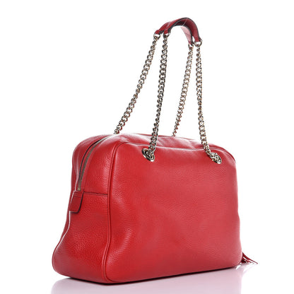 Gucci Cellarius Calfskin Medium Soho Bowler Tabasco 3 of 8