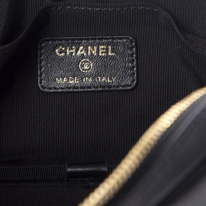Chanel Lambskin Quilted Waist Bag Black 6 of 10