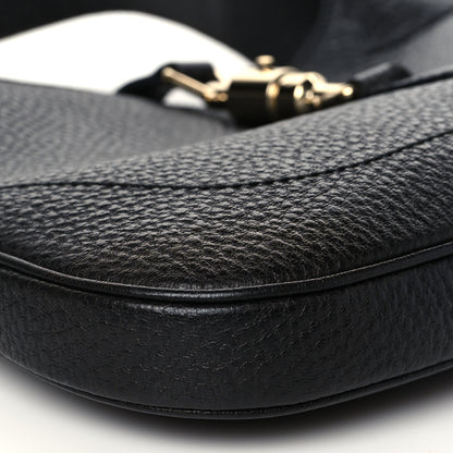 Gucci Calfskin Small Jackie O Hobo Black 8 of 9