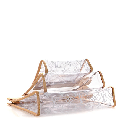 Louis Vuitton PVC Monogram Trio Poche Toilette 5 of 11