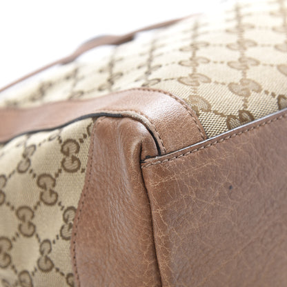 Gucci Monogram Old Libeccio Medium Miss GG Top Handle Bag Beige Ebony Light Brown 9 of 18