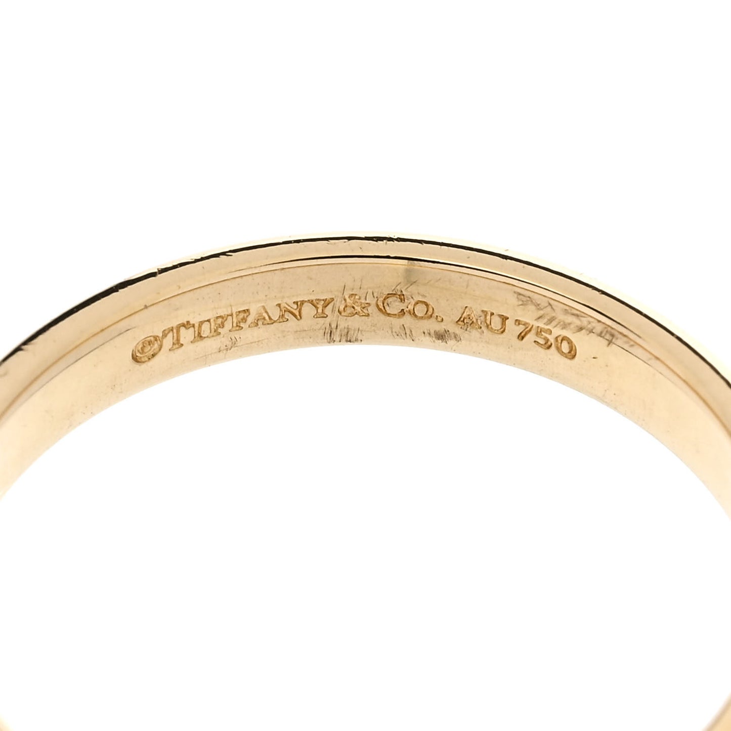 18K Yellow Gold 3mm Classic Wedding Band Ring 55 7.25