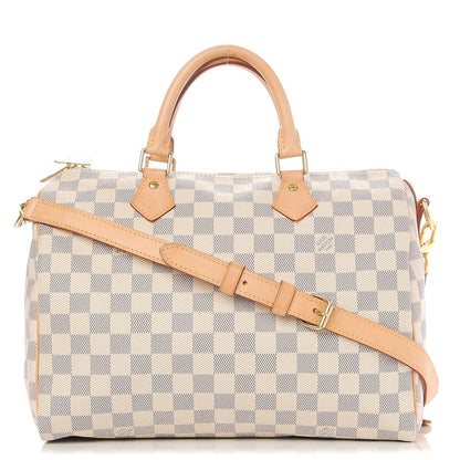 Louis Vuitton Damier Azur Speedy Bandouliere 30 1 of 10