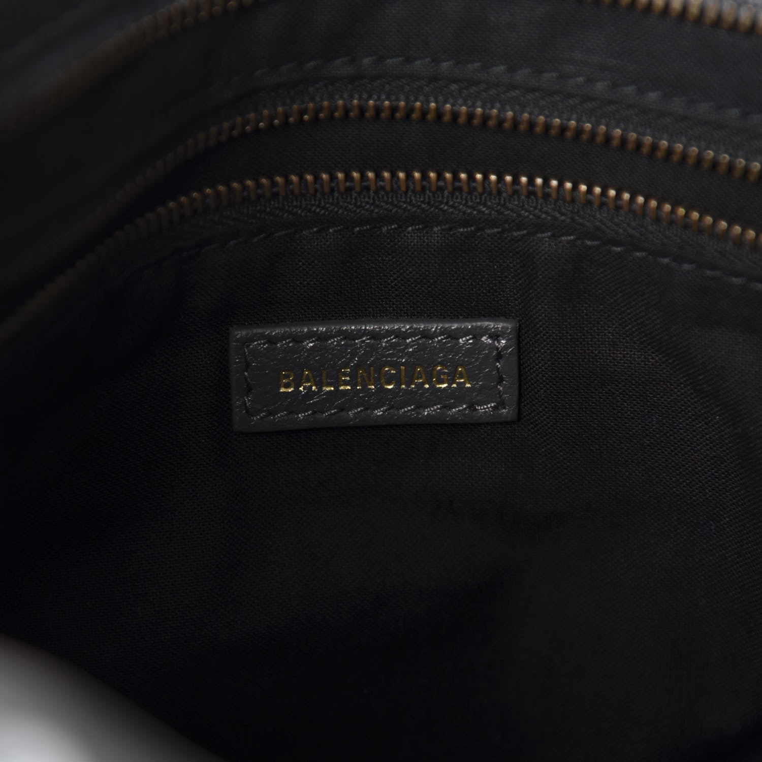 Balenciaga Agneau Arena Graffiti All Over Classic Hardware S City Gris Fossile White 8 of 10