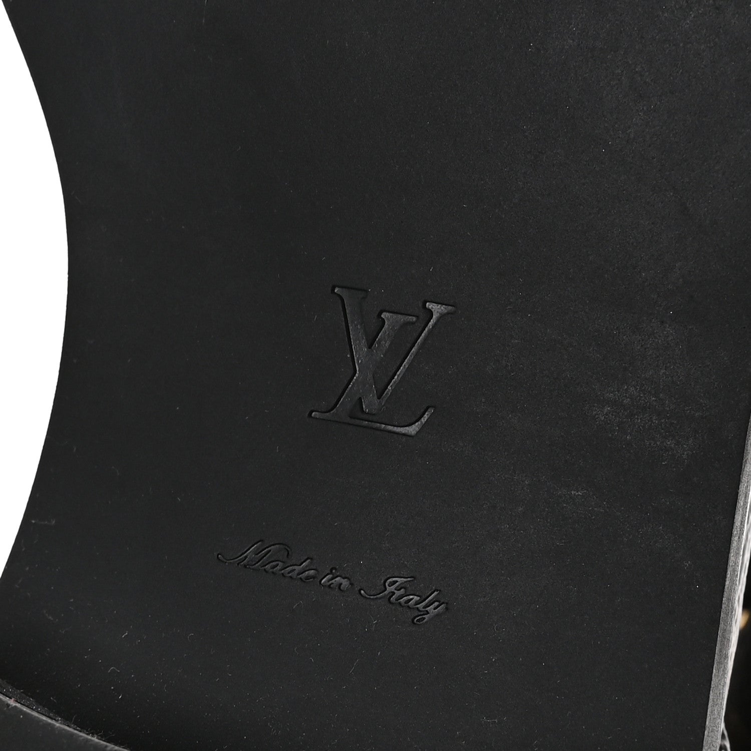 Louis Vuitton Calfskin Monogram Wonderland Flat Ranger Boots 39 Black 7 of 8