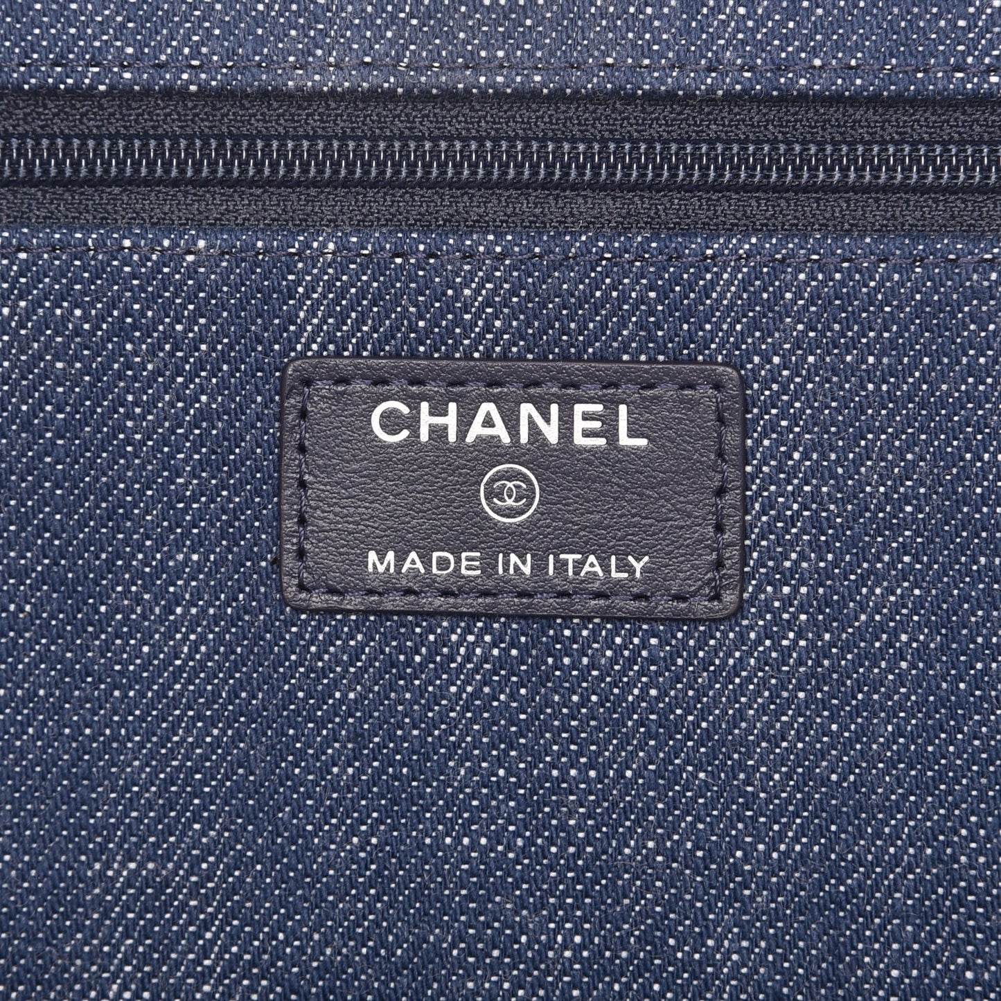 Denim Velvet Wallet On Chain WOC Blue