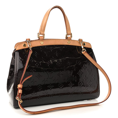 Louis Vuitton Vernis Brea GM Amarante 3 of 9