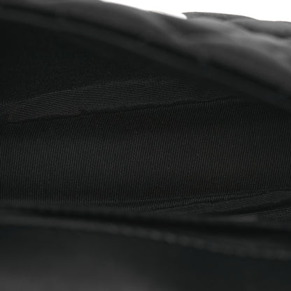 Versace Velvet Quilted Icon Crossbody Bag Black 5 of 13