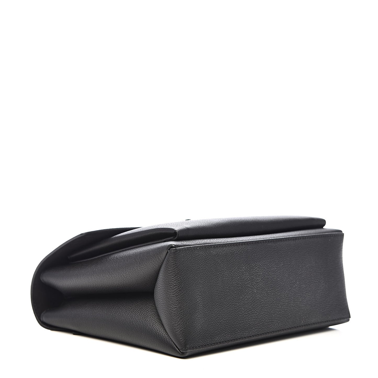 Soft Calfskin My Lockme Top Handle Black