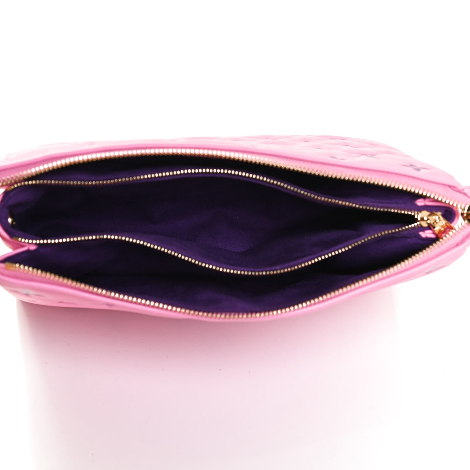 Louis Vuitton Lambskin Embossed Monogram Vuittamins Coussin PM Rose Violet 5 of 10