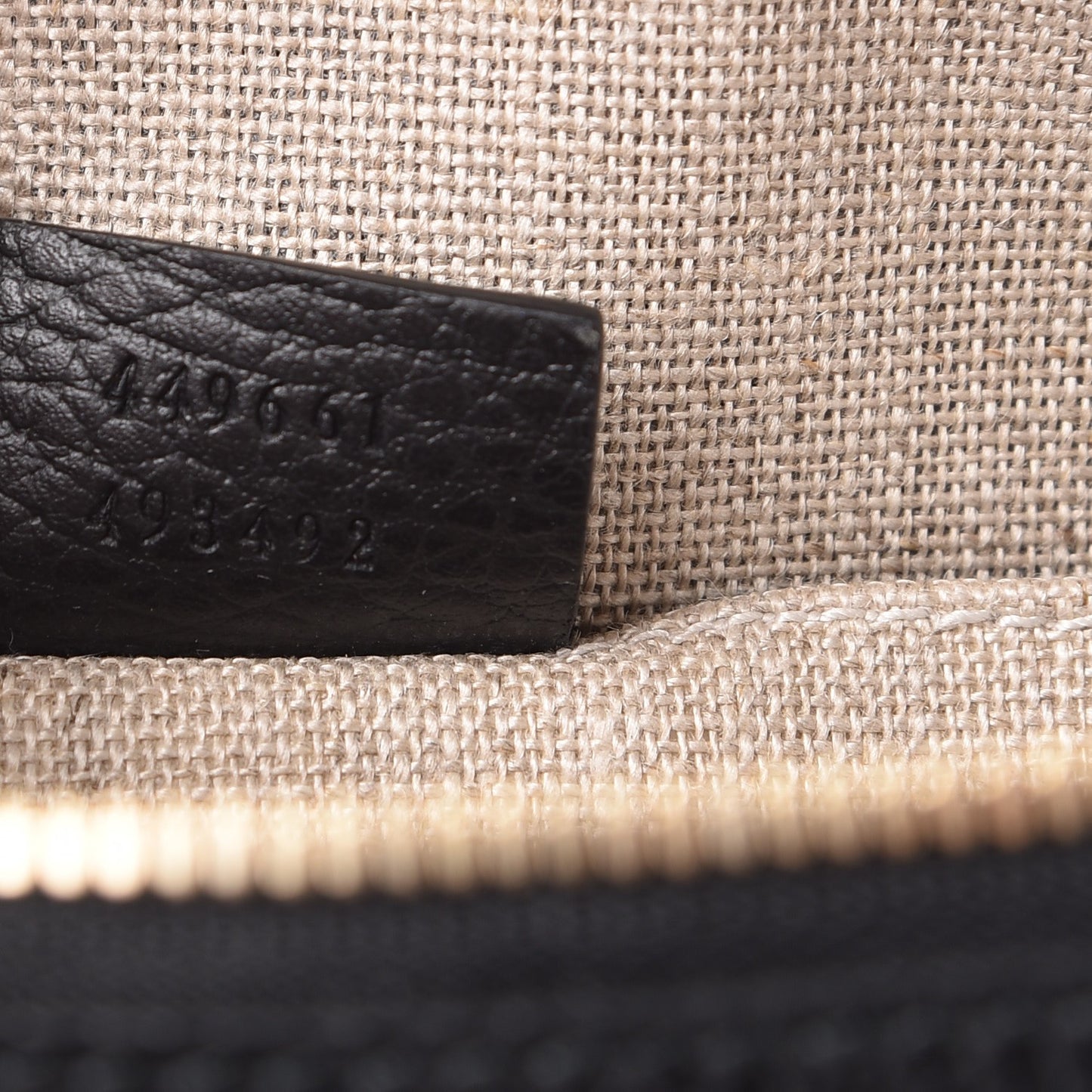 Dollar Calfskin Small GG Charm Dome Bag Black