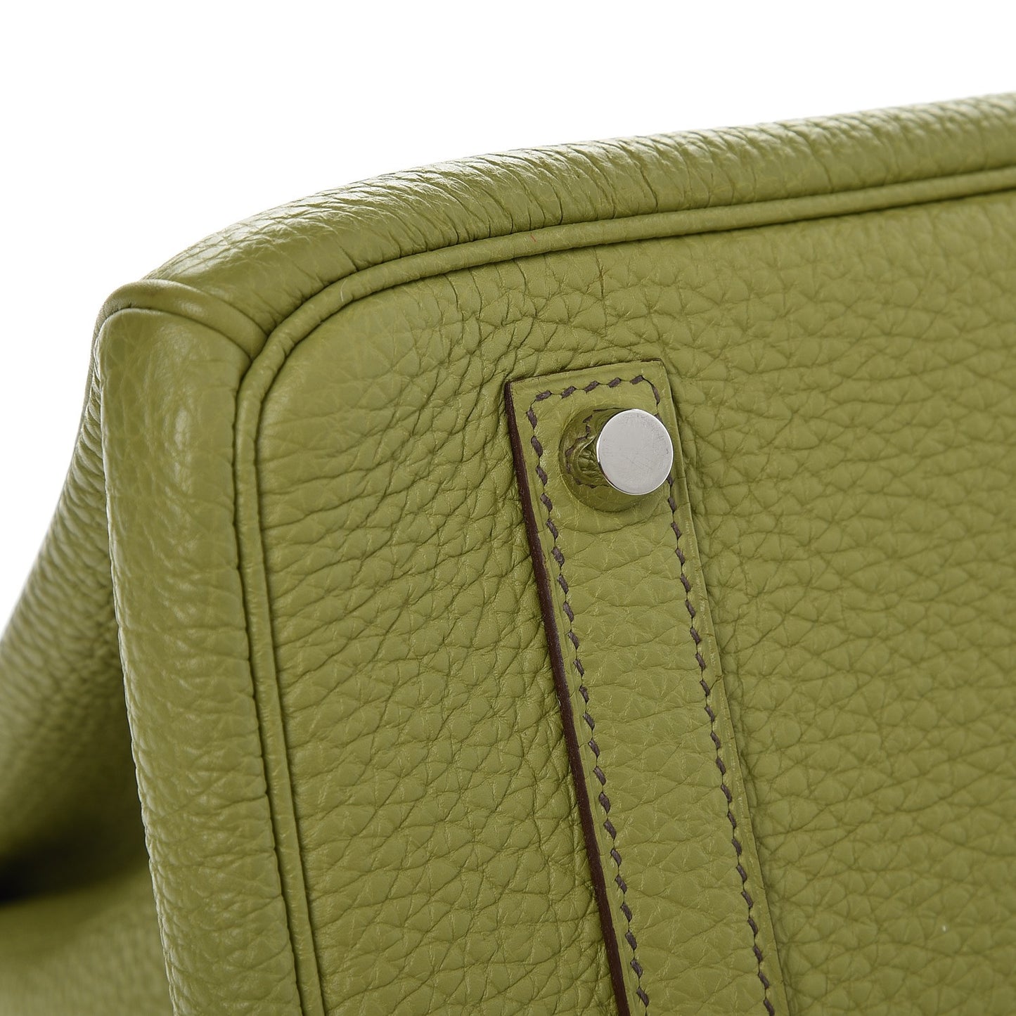 Togo Birkin 35 Vert Anis