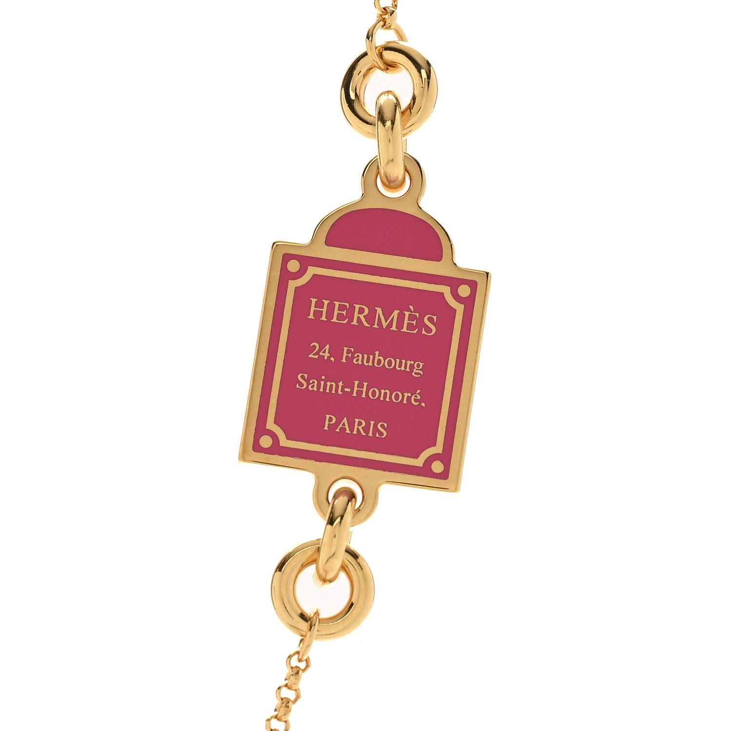 Hermes Metal Enamel Cheval Grand Parade Necklace Casaque 4 of 6