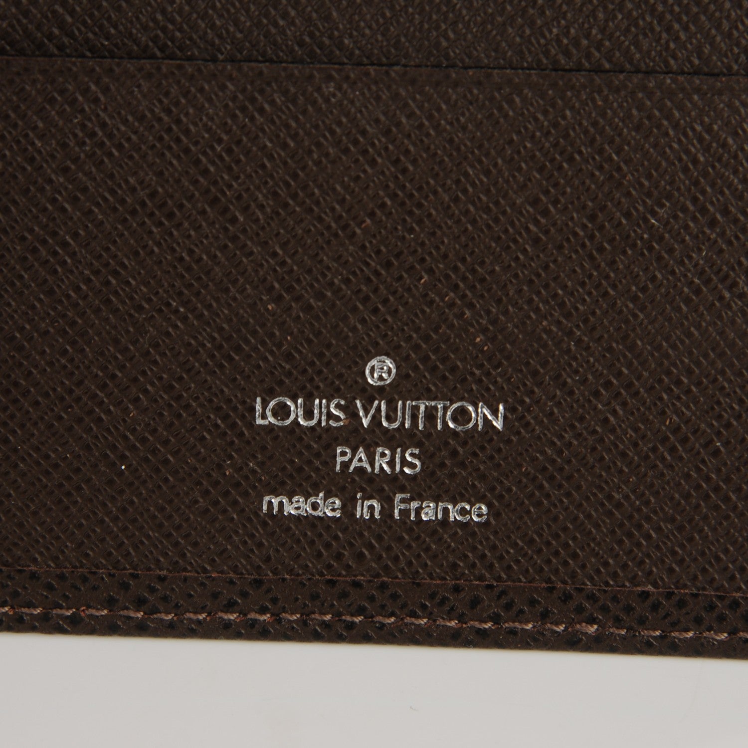 Louis Vuitton Taiga Mens Porte-Billets 3 Card Billfold Wallet Grizzli 6 of 7