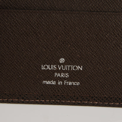 Louis Vuitton Taiga Mens Porte-Billets 3 Card Billfold Wallet Grizzli 6 of 7