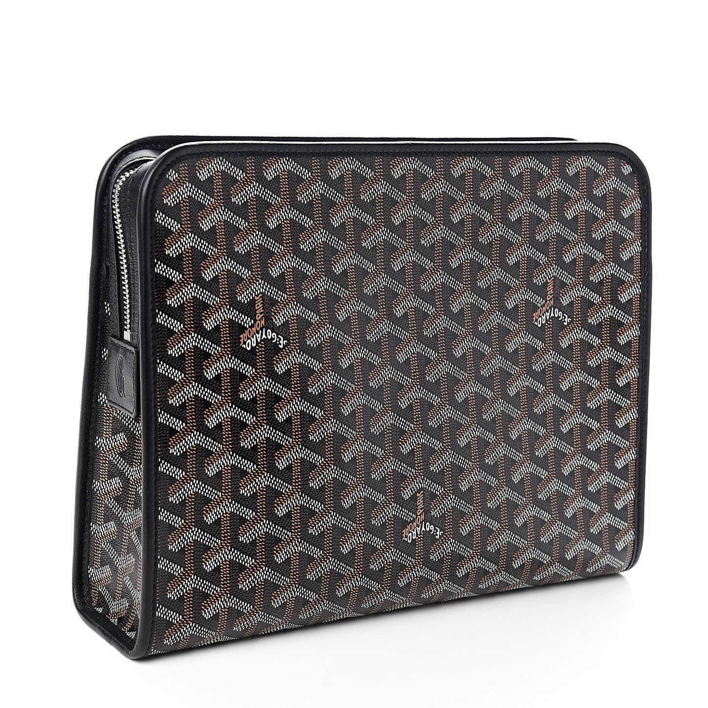 Goyardine Jouvence GM Toiletry Pouch Black