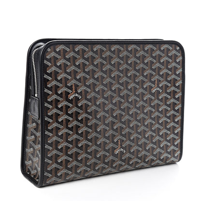 Goyard Goyardine Jouvence GM Toiletry Pouch Black 2 of 6