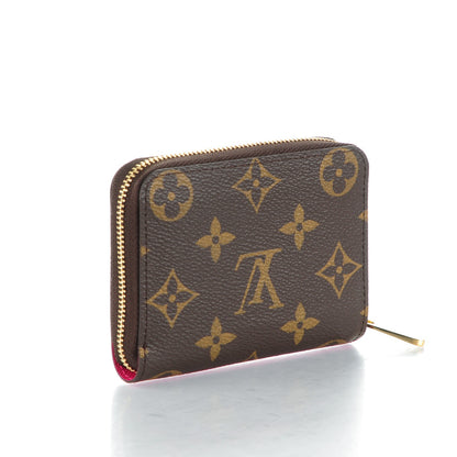 Louis Vuitton Monogram 2015 Christmas Animation Zippy Coin Purse Hibiscus 3 of 7