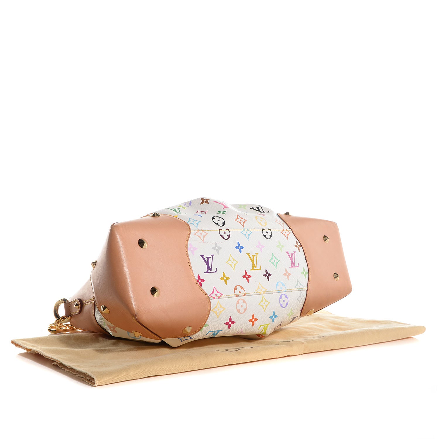 Louis Vuitton Monogram Multicolor Judy GM White 4 of 7