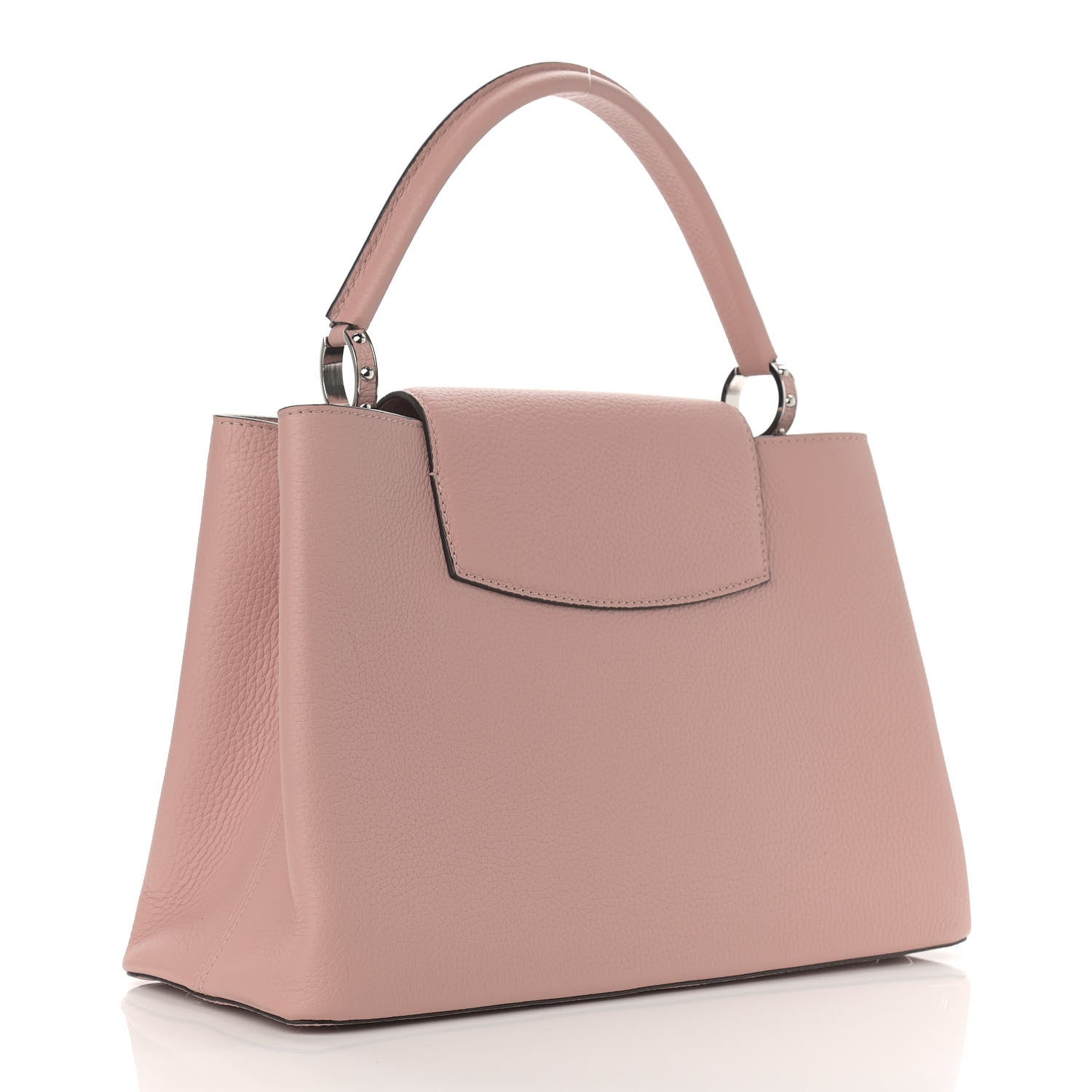 Louis Vuitton Taurillon Capucines MM Magnolia 3 of 11