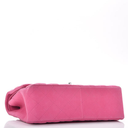 Chanel Iridescent Caviar Quilted Jumbo Double Flap Pink 4 of 11