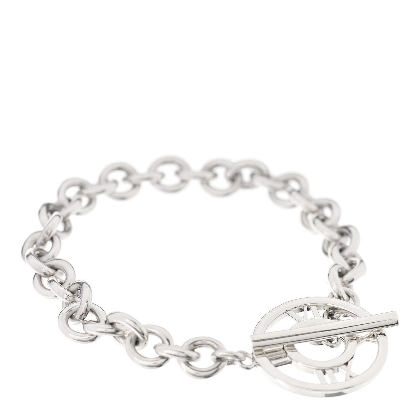 Sterling Silver Atlas Toggle Bracelet