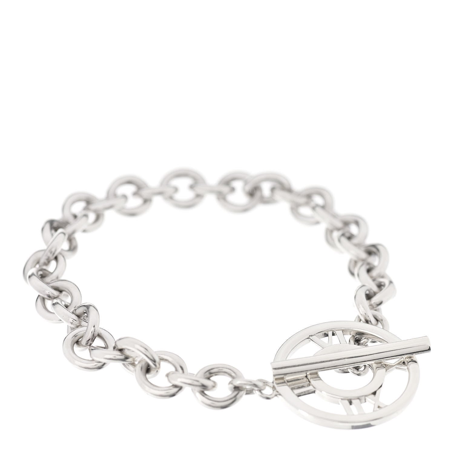 Tiffany Sterling Silver Atlas Toggle Bracelet 1 of 5