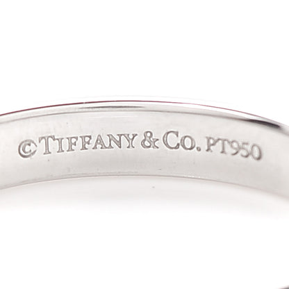 Tiffany Platinum 3mm Classic Wedding Band Ring 54 6.75 4 of 4
