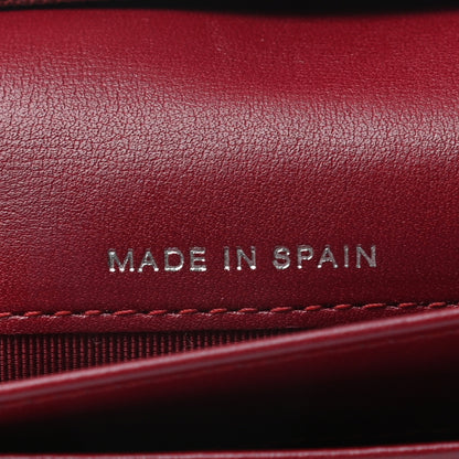 Chanel Patent Calfskin Quilted Yen Wallet Red 7 of 8