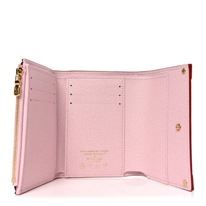 Louis Vuitton LV X TM Monogram Cherry Blossom Victorine Wallet Sakura Brown 5 of 6