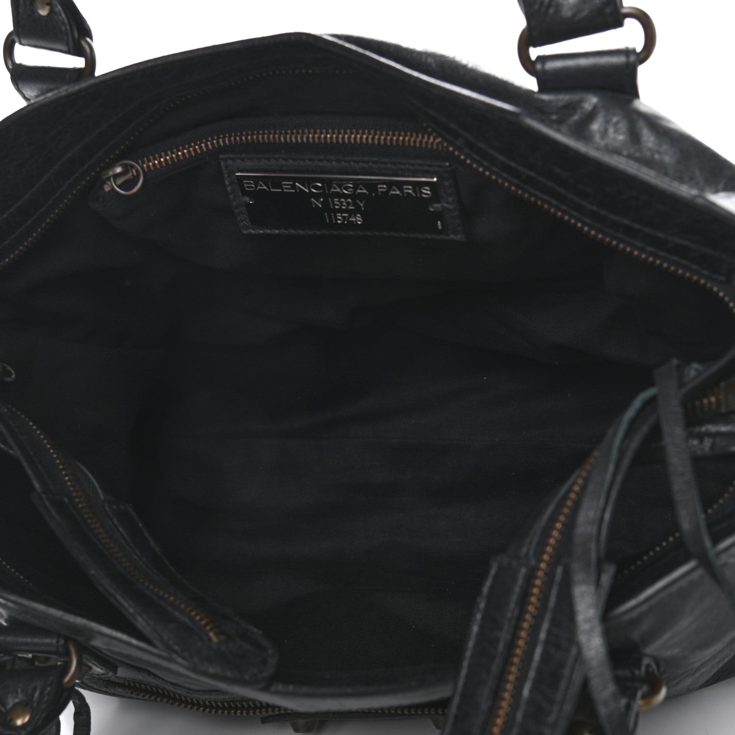 Balenciaga Agneau Classic Hardware City Black 5 of 9