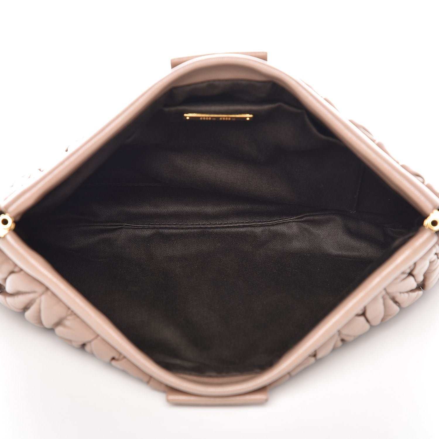 Miu Miu Nappa Matelasse Clutch Cammeo 5 of 9