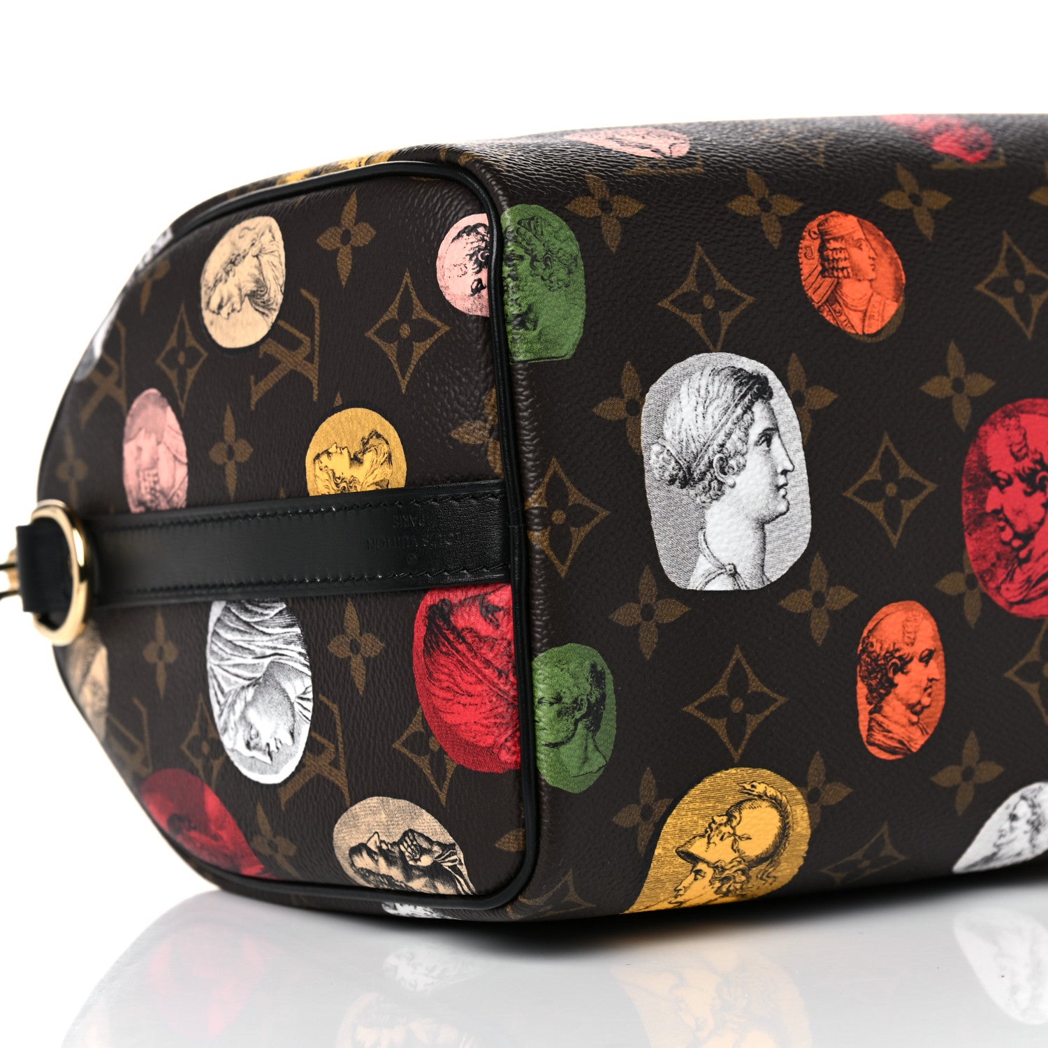 Louis Vuitton X FORNASETTI Monogram Cameo Speedy Bandouliere 25 7 of 8