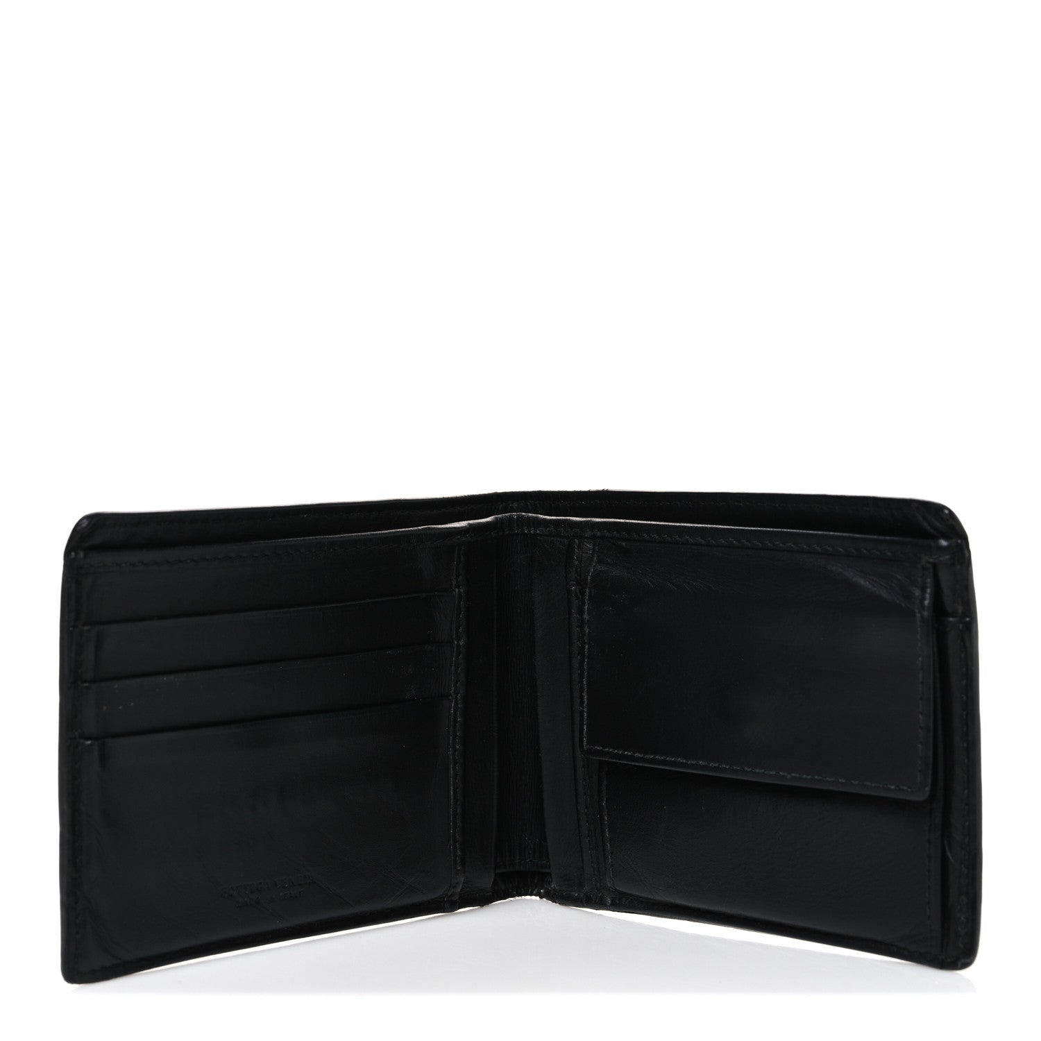 Bottega Veneta Nappa Intrecciato Bi-Fold Wallet Black 5 of 8