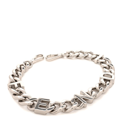Fendi Metal Logo Strap You Silver 3 of 5