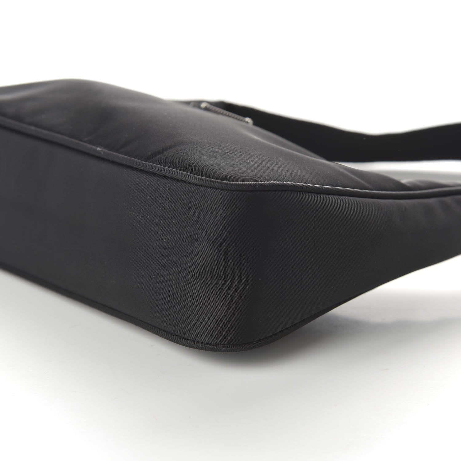 Prada Tessuto Nylon Mini Re-Edition 2000 Bag Black 7 of 9