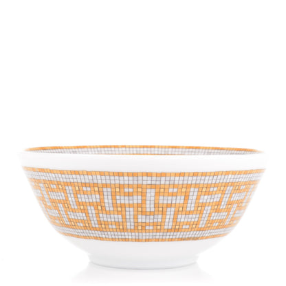 Hermes Porcelain Mosaique au 24 Rice Bowl Set of 2 3 of 6