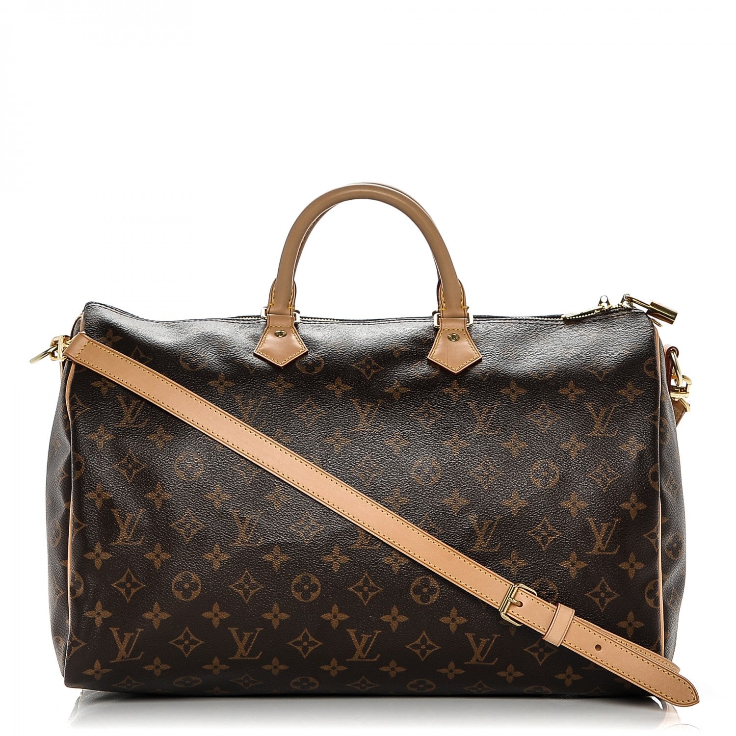 Louis Vuitton Monogram Speedy Bandouliere 40 1 of 7