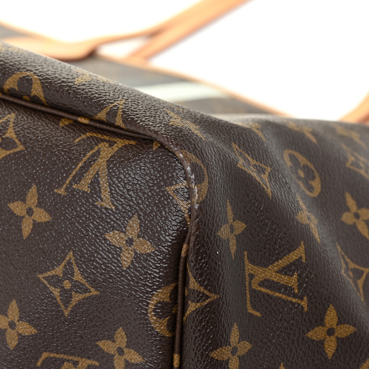 Monogram My LV Heritage Neverfull GM White Black