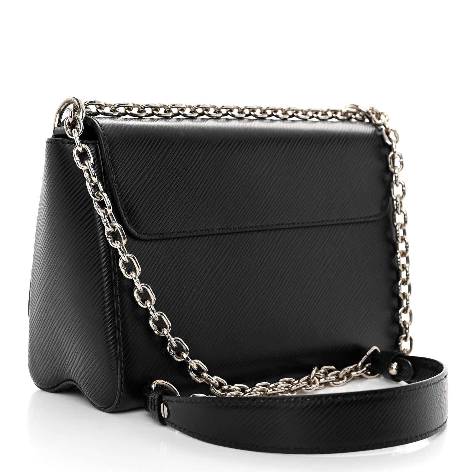 Louis Vuitton Epi Twist Shoulder Bag MM Black 4 of 10
