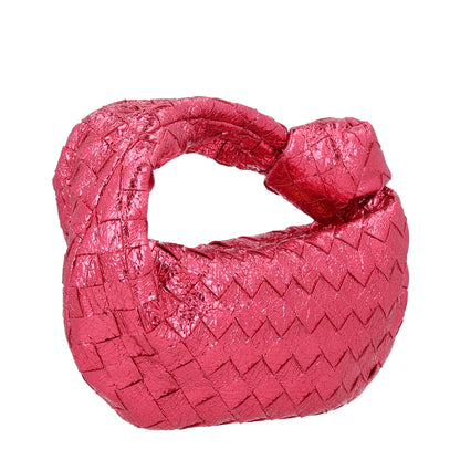 Bottega Veneta Metallic Nappa Intrecciato Mini Jodie Lollipop 3 of 10