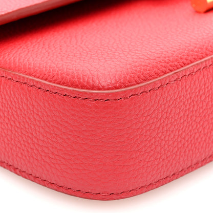 Tom Ford Grained Calfskin Mini Tara Long Strap Crossbody Bag Red 8 of 9