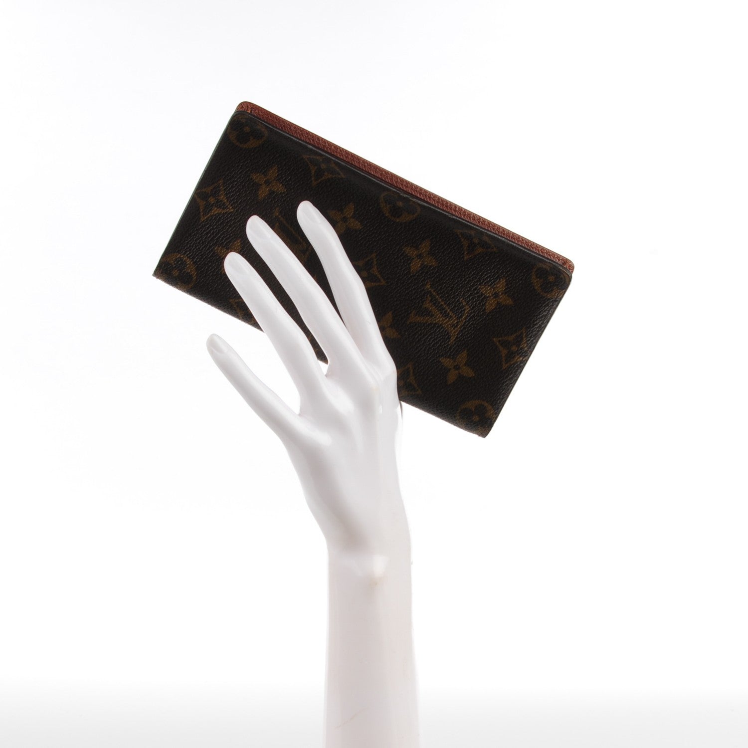 Louis Vuitton Monogram Porte-Cartes Credit Yen Checkbook Wallet 2 of 8