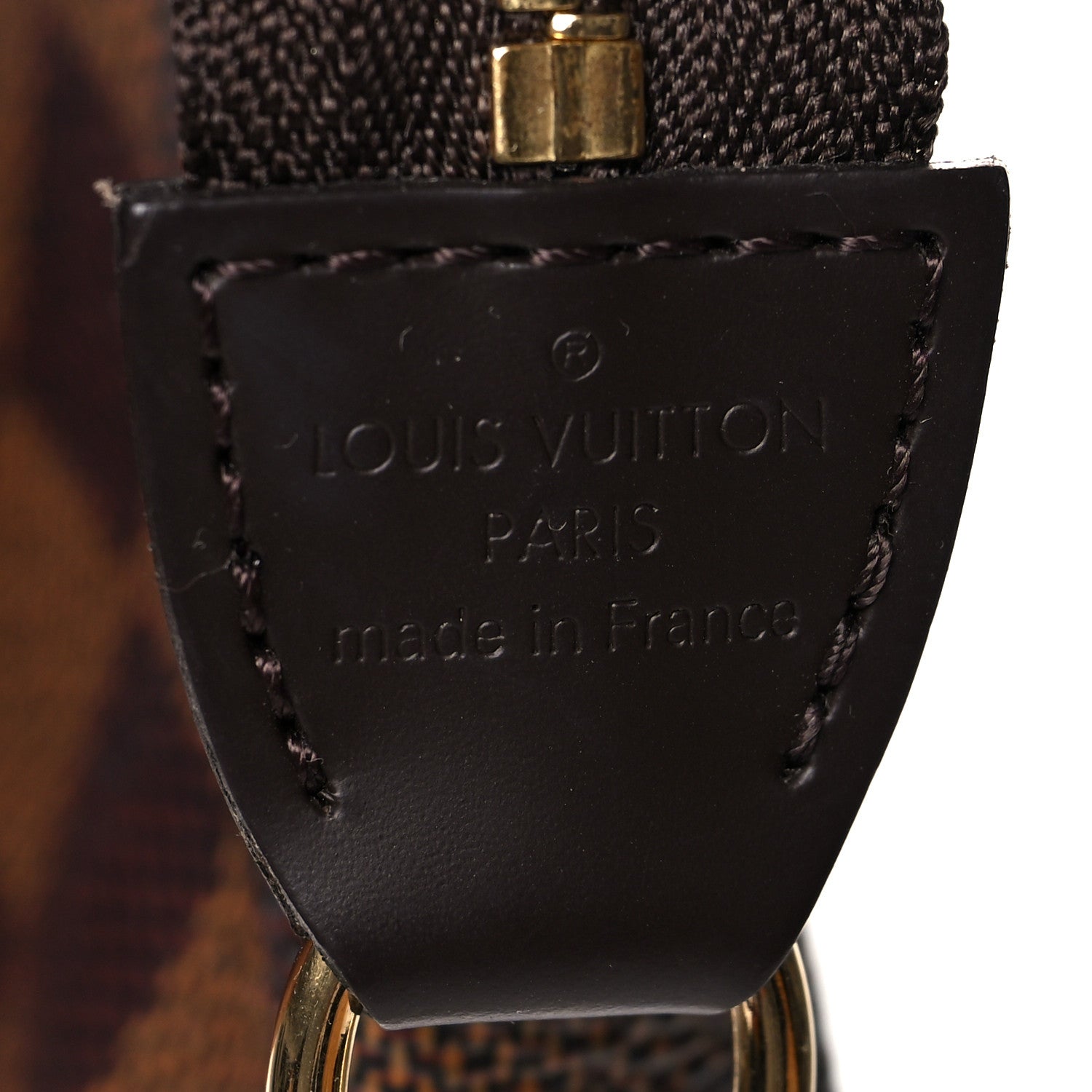 Louis Vuitton Damier Ebene Mini Pochette Accessories 7 of 11
