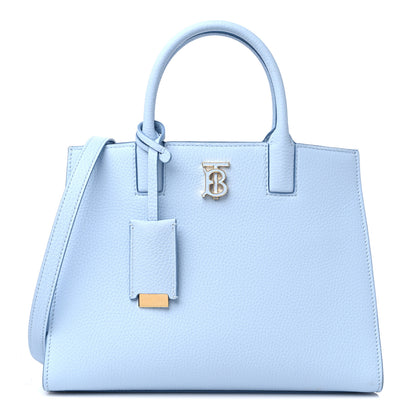 Burberry Grainy Calfskin Mini Frances Tote Pale Blue 1 of 8
